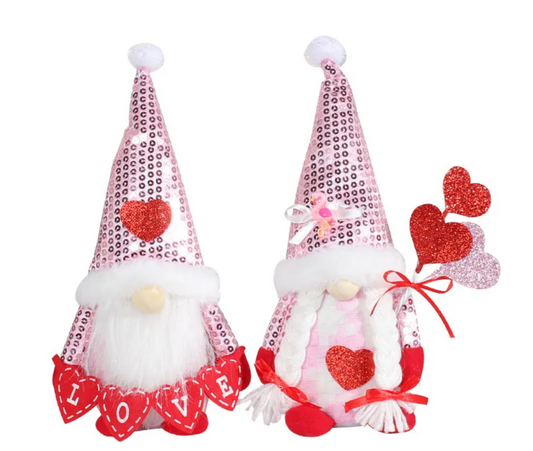 Valentine's Day - Gnome couple Amia and Jussi