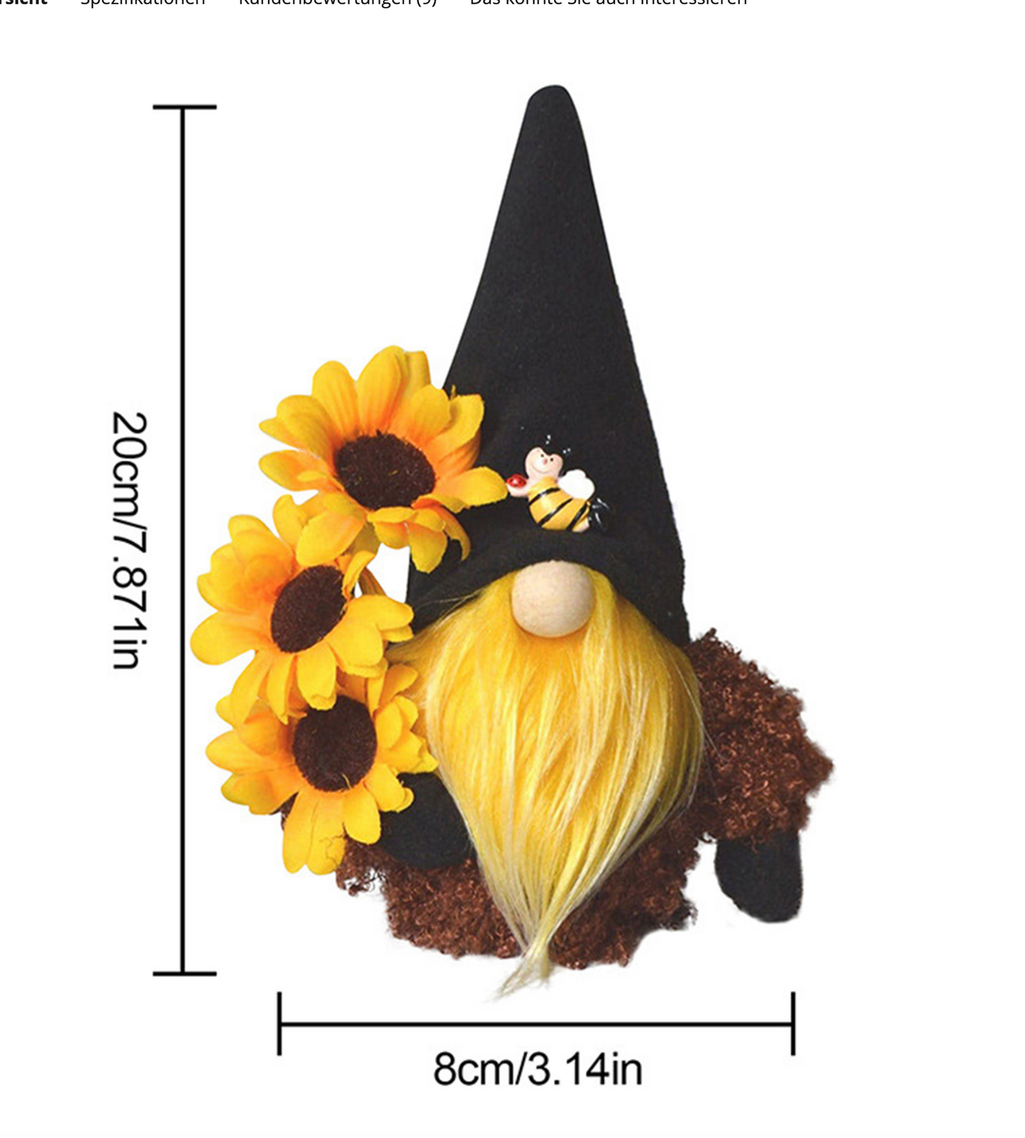 Fröhliches Wichtel Paar Sommar und Blomma