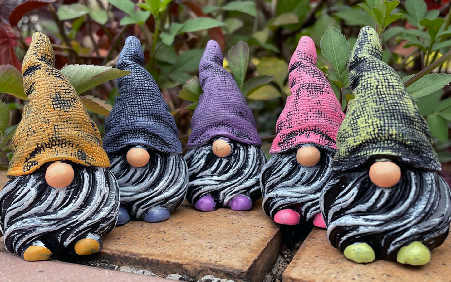 Set of 3 Mini Gnomes - Christmas